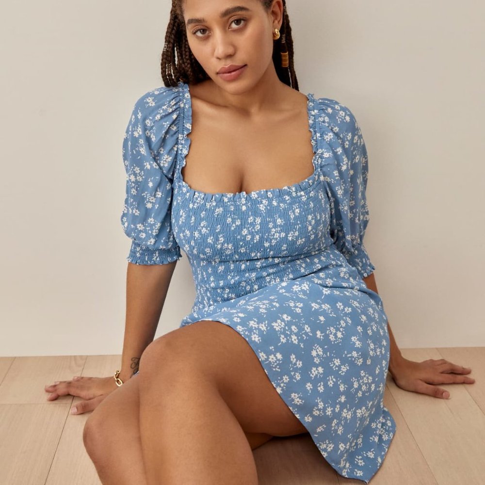 Reformation Elle Dress in Suzette 8